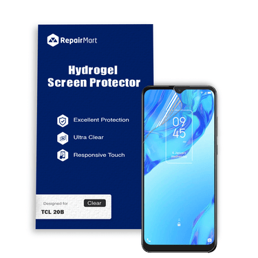 TCL 20B Compatible Premium Hydrogel Screen Protector With Full Coverage Ultra HD